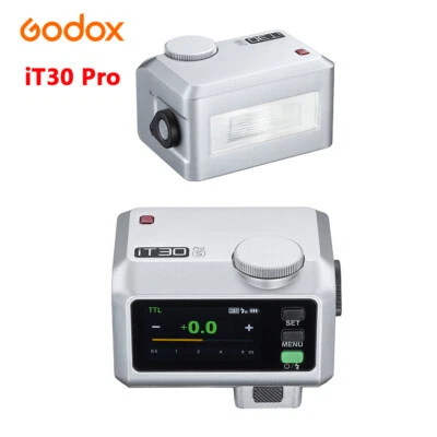 Godox iT30 Pro On-Camera Flash Light Pocket for Canon Nikon Sony Fuji Olympus - Image 1 of 4