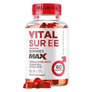 Vital Surge Male Gummies, Vital Surge Testo Support Gummys Performance-60PCS - Picture 1 of 11