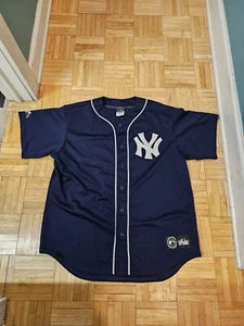 Authentic Majestic RN53157 MLB New York Yankees Champs Sports Uniform Jersey - Picture 1 of 15