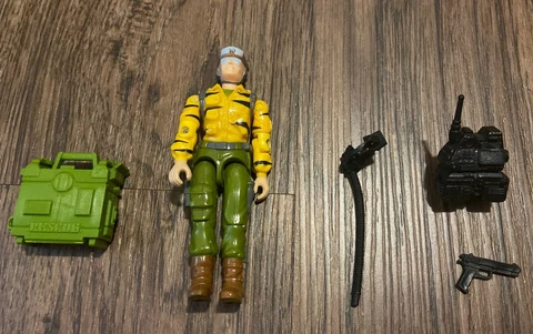 Estrela Gijoe Comandos EmAcao Peramedico ??Complete Lifeline Variant Tiger Force Cover