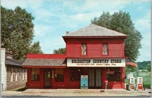 Bridgeton, Indiana Postal BRIDGETON COUNTRY STORE Gasolinera/Máquina Pepsi - Imagen 1 de 2