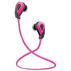 KITSOUND AURICOLARE STEREO SPORT BLUETOOTH TRAIL EARBUDS BLACK - PINK 78ADF3A
