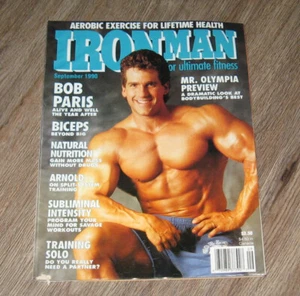 IRON MAN magazine September 1990 Mike Christian BOB PARIS Debbie Kruck - Picture 1 of 1