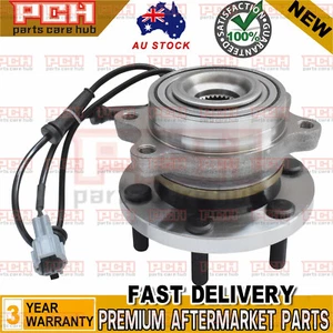 FRONT WHEEL BEARING HUB FIT NISSAN NAVARA D40 4WD WITH ABS THAI BUILT 2005-2015 - Picture 1 of 2