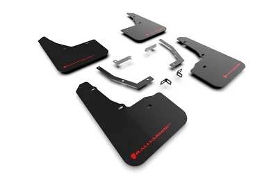 Abas de lama pretas Rally Armor com logotipo vermelho para Subaru Forester 2025 - Imagem 1 de 4