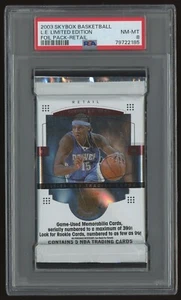 2003-04 Skybox LE Limited Edition Sealed Pack PSA 8 - LeBron RC Year - Picture 1 of 2