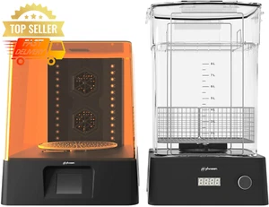 Wash Cure Station Large UV Light 3D Printer Post-Printing Cleaning Drying Kit - Picture 1 of 12
