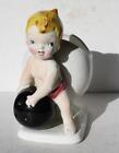 Bowling Napco Bowling Baby rosa Windel Pflanzgefäß Keramik Made in Japan K3312 Vintage -