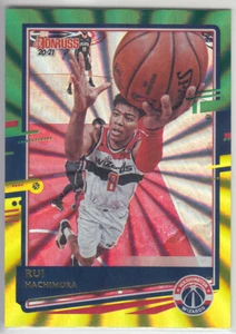 2020-21 Donruss Holo Green & Yellow Laser Parallels Rui Hachimura #198 - Bild 1 von 1