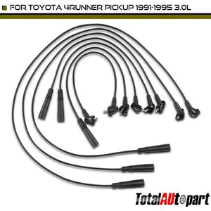 7x Spark Plug Wire Sets for Toyota Pickup 4Runner 1991-1995 T100 1993-1994 3.0L - Picture 1 of 8