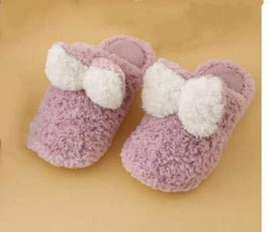 DUE MELE - Pantofole/Ciabatte Donna Inverno Tessuto Felpato Morbido Con Suola In - Foto 1 di 9