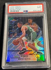 Paul Pierce Finest Refractor #184 1999 PSA 9 Celtics Pop 1 (038) - Imagen 1 de 2