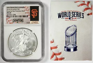 NGC 2014-S SAN FRANCISCO MINT GIANTS WORLD SERIES ~ MS69 ~ PRICED RIGHT! - Picture 1 of 3