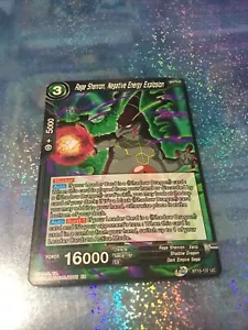 Rage Shenron Negative Energy Explosion BT15-137 Dragon Ball Super Card Game - Picture 1 of 1