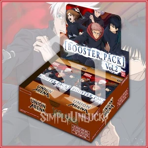 Union Arena TCG: Jujutsu Kaisen Vol.2 Booster Box 16 Packs Itadori English Ver - Bild 1 von 2