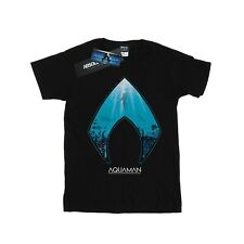 DC Comics - Camiseta Aquaman Ocean Logo para Hombre