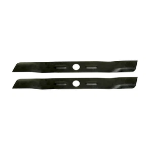 2 USA Mower Blades Low Lift Mulching Replaces Black & Decker 90548199 18in. Deck - Picture 1 of 7