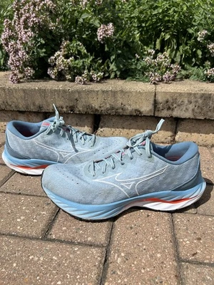 Mizuno Wave Inspire 19 Men’s Running Shoes Blue Support Run Trainers Sz 10 - Image 1 of 4