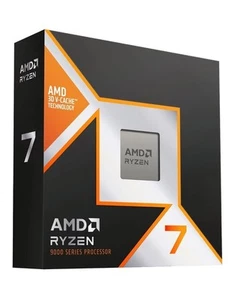 AMD Ryzen 7 9800X3D 8-Core AM5 CPU, 5,2GHz Turbo, 104MB Cache, PCIe 5.0 - Bild 1 von 2