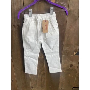 Kids Appaman Resort Pants White Size 5 - Picture 1 of 4