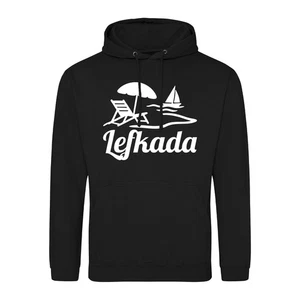Unisex Hoodie Lefkada Griechenland Geschenkidee Lefkada Geschenk Präsent Mitbrin - Picture 1 of 21