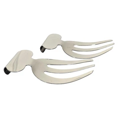 JAB Italy Stainless Steel Meat Salad Claws 17cm x 10cm MCM Kitchen Utensil Vtg - image 1 of 4