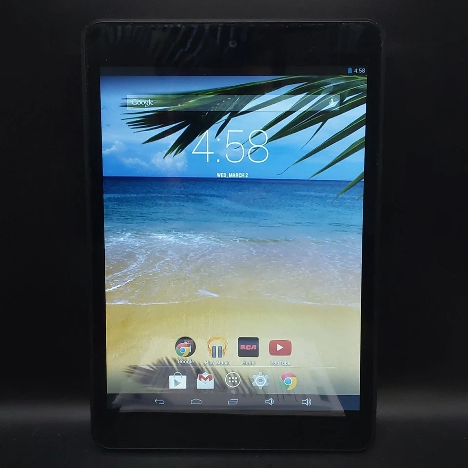 RCA RCT6573W23 8 inch Android Tablet Black 8GB - Used Tested - Image 1 of 3