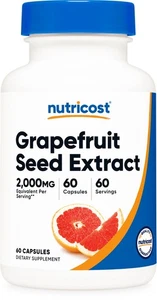 Nutricost Grapefruit Seed Extract 2,000mg, 60 Vegetarian Capsules - Picture 1 of 5