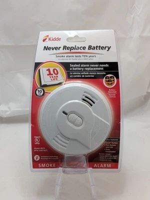 Alarma de Humo Kidde Modelo i9010 Diez Años Duración Batería Nueva Precintada Fácil Instalación Foto 1 de 2