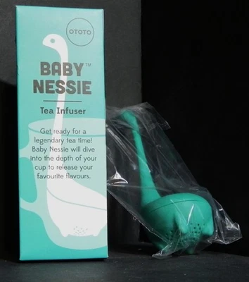 Infusor de té Baby Nessie turquesa nuevo en paquete Foto 1 de 2