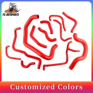 For 2003-08 VW Golf MK5 2.0TDI 140HP 170HP Red Silicone Radiator Coolant Hose - Picture 1 of 6