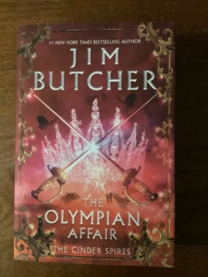 The Olympian Affair Jim Butcher Cinder Spires 2 (2023 HC) LIKE NEW FIRST EDITION - Image 1 of 4