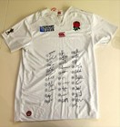 Signed England Rugby Shirt 2015 Rugby World Cup