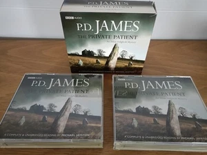 The Private Patient P. D. James Audiobook 13.5hr 12 CD Set Adam Dalgleish Series - Bild 1 von 14