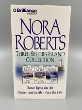 Nora Roberts Three Sisters Island Trilogy 3 Audiobooks 9 Total Cassette Tapes