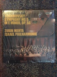 Tchaikovsky Symphony No. 5 In E Minor Op. 64, Zubin Mehta Israel Philharmonic LP - Picture 1 of 3