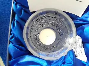 LALIQUE HERMOSO CANDELABRO DE CRISTAL VELA GRATIS T LUZ NUEVO EN CAJA - PRECIOSO - Imagen 1 de 13