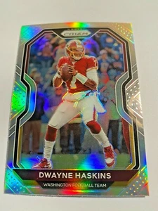 Panini Prizm Football 2020 #177 Dwayne Haskins Silver Prizm - Foto 1 di 1