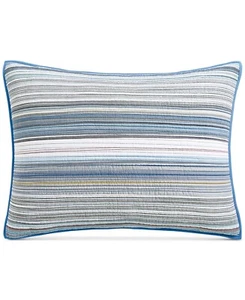 Martha Stewart Collection Coastal Yarndye King Sham, 1pc - Picture 1 of 4