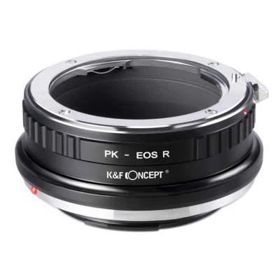 K&F Concept Lens Adapter Ring for Pentax K PK lens to Canon EOS RF R5 R6 camera - Image 1 of 4