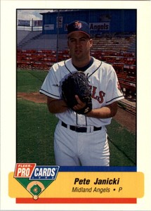 1994 Midland Angels Fleer/ProCards #2432 Pete Janicki