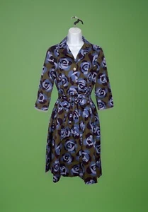 Boden Women’s Dress Riviera Camouflage Floral Shirt Dress Belted Tie US 6 - Picture 1 of 15