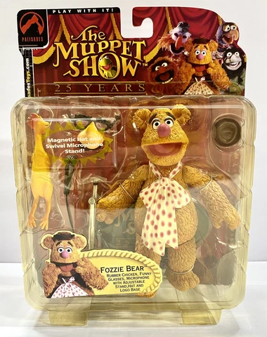 Vintage Palisades The Muppet Show Fozzie Bear 2002 Series 2 - New NIB - A11 Cover