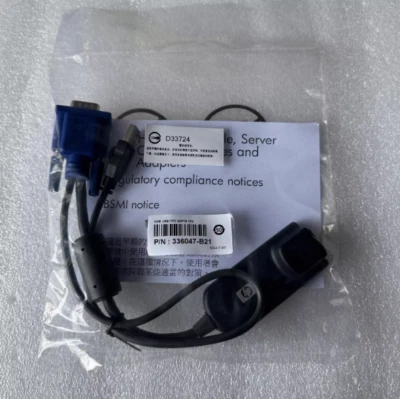 HP KVM USB Interface Adapter Kabel 336047-B21 Ersatzteil Nr: 396633-001 - Bild 1 von 4