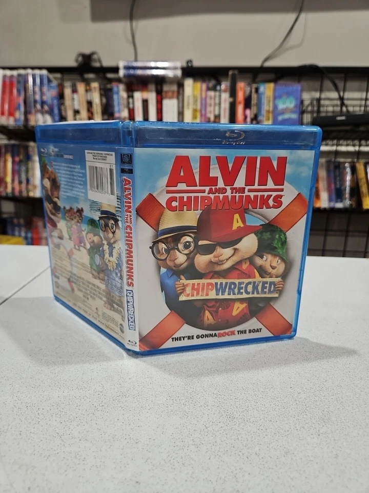 Alvin & The Chipmunks Chip Wrecked Blu-ray 🇺🇸 BUY 5 GET 5 FREE 📀 FREE SHIPPIN - Image 1 of 1