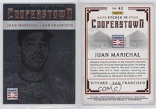 2015 Panini Cooperstown Etched in Cooperstown Juan Marichal #43 HOF