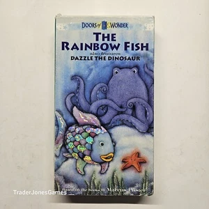 New The Rainbow Fish Also Features Dazzle The Dinosaur (1997 VHS) - Picture 1 of 3