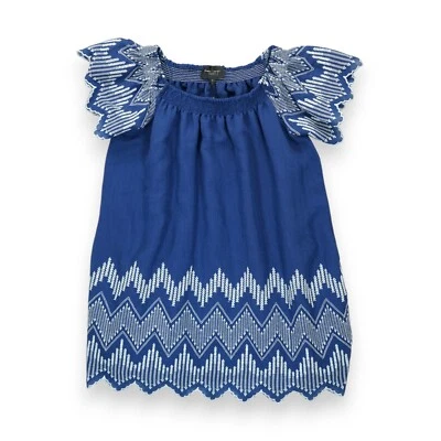 Nuevo con etiquetas Vestido para mujer ROMEO + JULIET bordado azul real mediano RJ37767 precio de venta sugerido por el fabricante 130 USD Foto 1 de 4