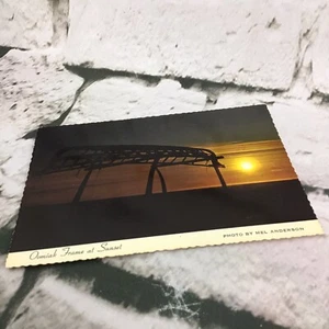 Vintage Postcard Sunset In Alaska  - Picture 1 of 3