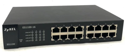 ZyXEL ES1100-16 16 Port Ethernet Switch - Image 1 of 3